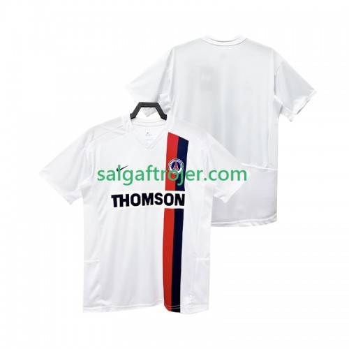 Paris Saint-Germain PSG 2003 Fodboldtrøjer Retro Udebanesæt 2002 Kort ærmer Paris Saint-Germain PSG 2003 Fodboldtrøjer Retro Udebanesæt 2002 Kort ærmer